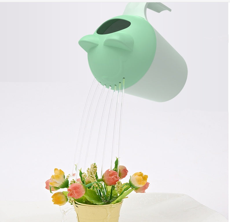 Baby Shower Plastic Shampoo Cup Shampoo Spoon