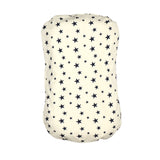 New Cotton Print Portable Crib