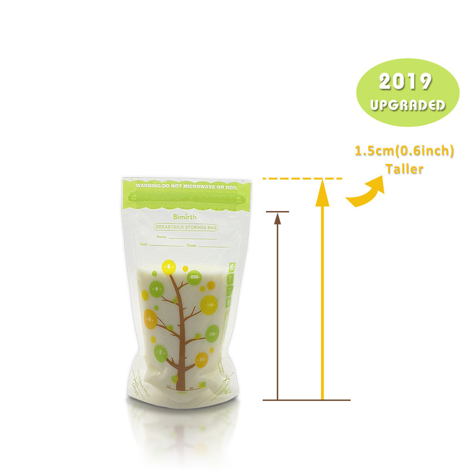 Breast milk storage bag