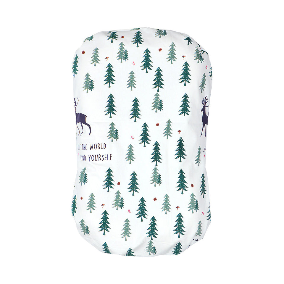 New Cotton Print Portable Crib