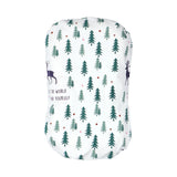 New Cotton Print Portable Crib