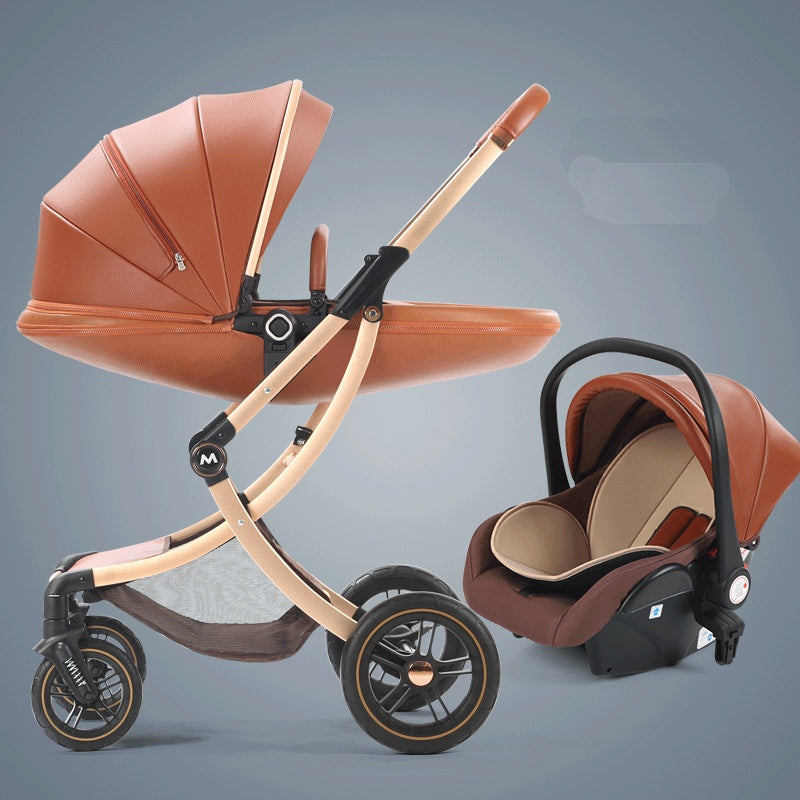 expensive baby stroller New Luxury Baby Stroller Carriage With Car Seat – Tiny Treasures
